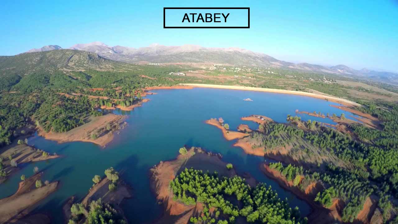 Atabey Mahalleleri, Atabey İlçesi, Atabey mahalle haritası