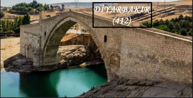 Diyarbakır Alan Kodu, Diyarbakır Telefon Kodu, 412 Nerenin Alan Kodu